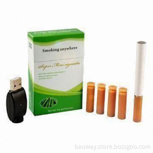 85mm Super Mini E-cigarettes, On Promotion and Battery Can be Recharged 300 Times